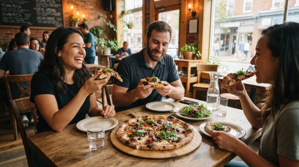 Plant-Based Pizza Worth Gathering Around in Conshohocken
